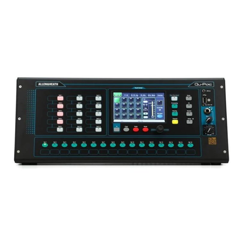 Allen & heath qu-pac 22-in/12-out rackmountable digital mixer